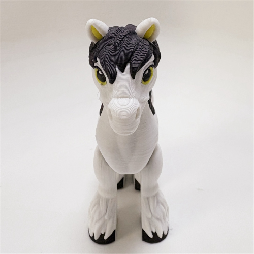 3D Printed Movable Figurine for Home Decor Desk 3pcs 2
