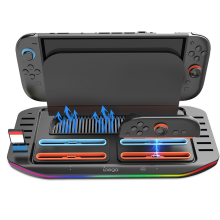 Charging Dock for Switch 2 Joy Con2, RGB Docking Station