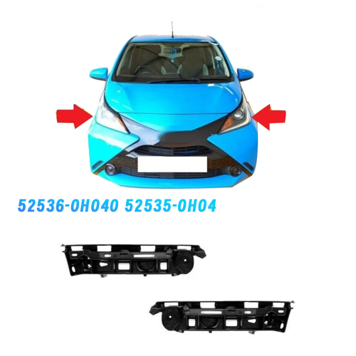 1Pair Front Bumper Outer Bracket 52536-0H040 52535-0H04 for 2