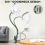 Clip on Light Flower Bedside Table Lamp,Gooseneck Reading Book 7