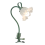 Clip on Light Flower Bedside Table Lamp,Gooseneck Reading Book 2