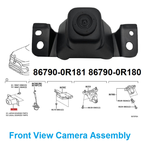 View Camera Assembly 86790-0R181 86790-0R180 for 2