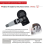 Programmierbarer TPMS-MX-Sensor 315 MHz + 433 MHz für TS408 5
