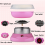 DIY Sweet Cotton Candy Maker Marshmallow Machine White EU Plug 4