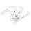 4PCS T-Shirt Ruler Guide Alignment Tool for Adult 6
