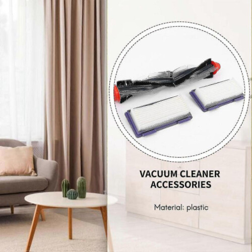 Replacement Roller Brush And Hepa Filter Set for Xv Series Vacuums 2