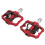 Dual Function MTB Bike Pedal Flat Clipless 106x92mm Aluminum 3
