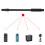Bras de microphone : 5 sections, 3 kg, 39-155 cm, argent 5