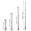 Bras de microphone : 5 sections, 3 kg, 39-155 cm, argent 11