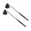 2pcs Black Candle Extinguisher Long Handle Candle 6