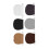 6Pcs Pants Extender Waist Button Cotton Buckle 8