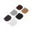 6Pcs Pants Extender Waist Button Cotton Buckle 5