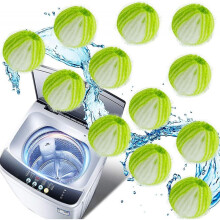 Sunrain Pet Hair Remover Compatible with Laundry 12pcs Reusable Lint Remover Balls Compat