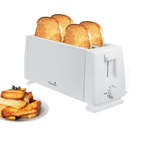 1150w 220V 4 Slices Automatic Quick Heating Bread Toaster Breakfast Maker 1