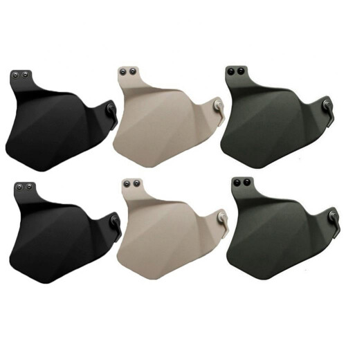 (Black) Durable Helmet Accessory Clamp Airsoft Tactical Ear Protection Covers CS Tool 1