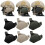 (Black) Durable Helmet Accessory Clamp Airsoft Tactical Ear Protection Covers CS Tool 4