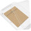 2 Pcs Plastic Box File Storage Bin with Lids, Transparent Paper Holder, Document Organizer, Craft Supply Container 2