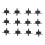 100Pcs 4L Pressure Compensating Drip Emitters 4