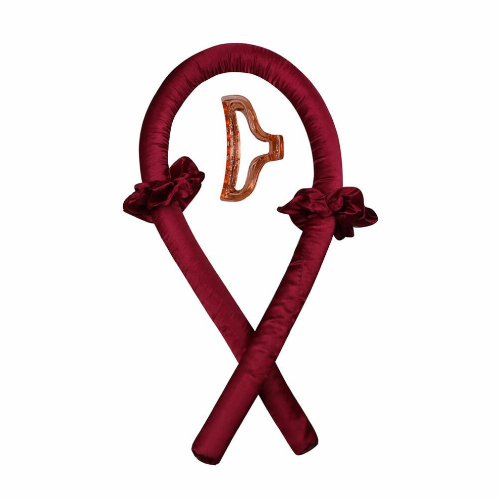 Heatless Curling Rod Headband No Heat Curls Ribbon