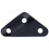 8PCS Picnic Aluminum Alloy Triangular Rope Buckle 13