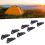 8PCS Picnic Aluminum Alloy Triangular Rope Buckle 11