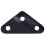 8PCS Picnic Aluminum Alloy Triangular Rope Buckle 14