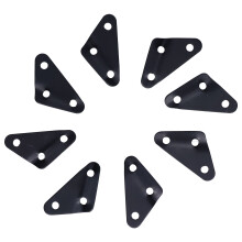 8PCS Picnic Aluminum Alloy Triangular Rope Buckle