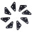 8PCS Picnic Aluminum Alloy Triangular Rope Buckle 1