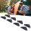 8PCS Picnic Aluminum Alloy Triangular Rope Buckle 12