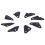 8PCS Picnic Aluminum Alloy Triangular Rope Buckle 7