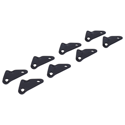 8PCS Picnic Aluminum Alloy Triangular Rope Buckle 2