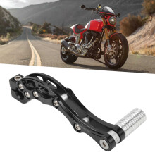 Kick Starter Starthebel, Hochleistungs-Aluminiumlegierung, universelles Zubehör für Motorrad und Scooter, Schwarz