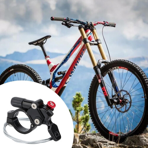 Remote Bicycle Lock Lever | Bicycle Cable Controller - Compatible with Various Models - Durable and Secure Bike Accessory 2