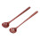 2Pcs/Set Wooden Spoon with Long Straight Handle 1