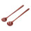 2Pcs/Set Wooden Spoon with Long Straight Handle 7