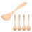 5Pcs Soup Spoon Long Handle Household Wooden 1