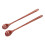 2Pcs/Set Wooden Spoon with Long Straight Handle 4
