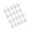 20pcs Eyelash Glue Bottle Nozzle ABS Glossy 3