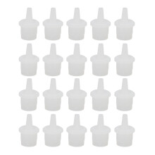 20pcs Eyelash Glue Bottle Nozzle ABS Glossy
