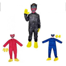 Halloween Cosplay Huggy Wuggy Costumes Cartoon Horror Big Mouth Holiday Gifts