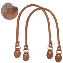 1pair Purses Straps Leather Purse Handlespu Leather Handlesleather Purses Strapssoft Leather Strapsbags Making Supplies