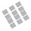 12PCS Hollow Candy Box Plastic Candy Case 7