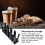 Dispenser per bicchieri a 4 vani, in plastica, 46x11,2x21,3 cm 6