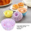 20 pezzi di stampi in silicone per mini cupcake, riutilizzabili 6