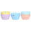 20 pezzi di stampi in silicone per mini cupcake, riutilizzabili 14