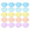 20Pcs Reusable Silicone Mini Cake Cup Mold Set for Baking, Multi用途 2