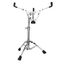 Snare Drum Stand Portable Adjustable Tripod Holder with Anti-Slip Base and Rotatable Design for Drummers