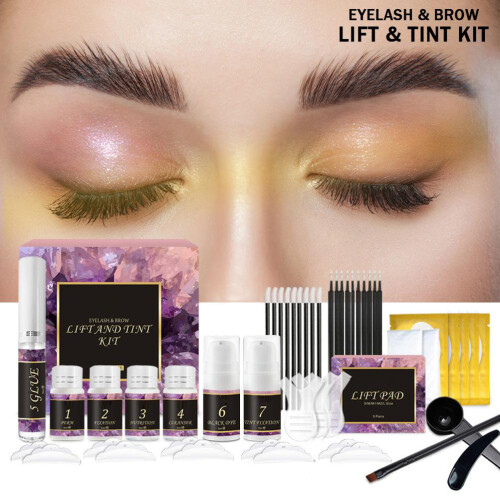 Eyelash and Brow Lift and Tint Kit Eyelash 1