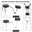 Adjustable PU Leather Tattoo Leg Arm Rest Pad 14