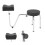 Adjustable PU Leather Tattoo Leg Arm Rest Pad 3